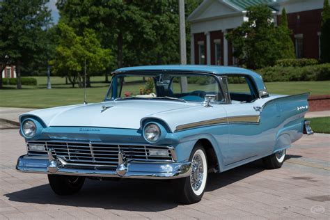 Go ahead and price a few '57 Bel Airs and Ford Retractables, then take another look at this Fairlane. . 57 ford fairlane